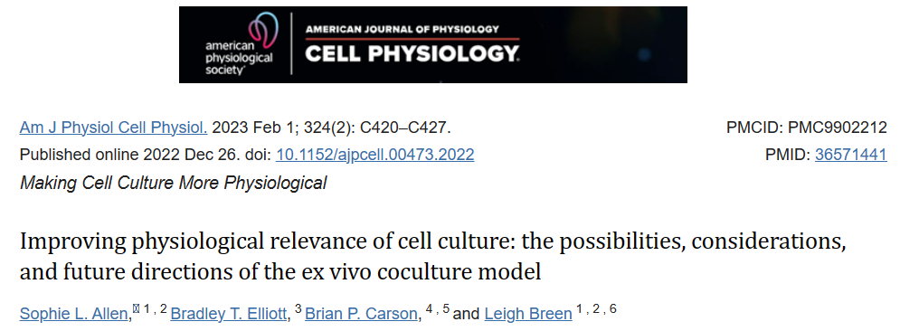 提高细胞培养的生理相关性：体外共培养模型的可能性、考虑因素和未来方向